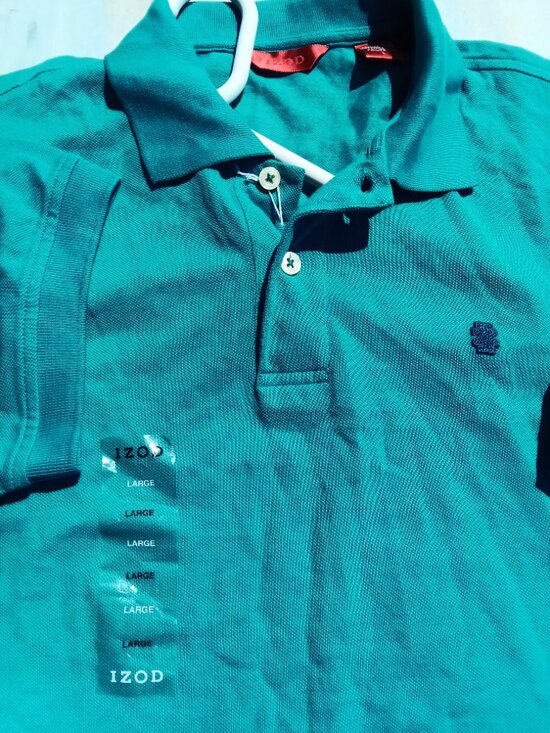 Men's polo, by Izod. - Picture 4 of 6